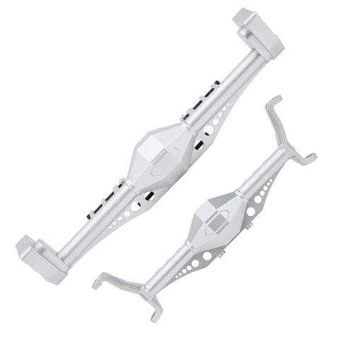 Beefy Metal Front And Rear Axle Housing Shell For 1/10 RC Crawler Upgrade Your Rig Compatible With Axial Capra 1.9 UTB Tough Aluminum Alloy