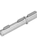 Rock Solid 18mm Alloy Steel Output Shaft For NMRV040 RV040 Reducers 5.04 Inch Length NEMA 34 Motors Compatible Heavy Duty Transmission Shaft