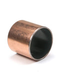 Heavy Duty Sleeve Bearing Oilless Bushing Plain Bearing with 40mm Bore, 44mm OD, and carbon bronze core for machinery.