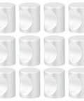 12 Pcs Matte Single Hole Cylindrical Cabinet Door Handles, Drawer Pulls For Kitchen Cabinets And Wardrobes, displayed in grid.