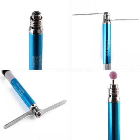 Air Micro Grinder Pencil Die Grinder One Eighth Inch Collet 3mm High Speed 58000 RPM Free Speed 90 PSI detailing tool