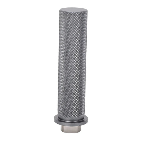 Sturdy 20mm Bench Dogs For Woodworking Clamps, Aluminum Alloy T Slot Rail Stops, Heavy Duty Table Vises With Secure Positioning Grip And Reliable Workpiece Holders Without Knob Tightening Hassles, metal grip handle, textured finish, durable design.