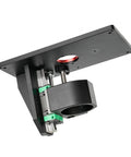 Heavy Duty Adjustable Router Lift System For Router Table Insert And Thick Aluminum Alloy Plate showing base and micro adjustment mechanism.