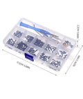 RC Car Screw Kit And Hardware Set for Models with a full range of nuts, bolts, screws, tools in durable iron, clear case