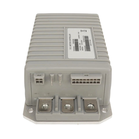 Hamwesh 48V 250A DC motor controller, panel-mount gray housing with B-, M-, B+ terminals.