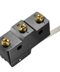 Two Pack Long Lever Miniature Micro Switches 1NO 1NC Hinge Lever Type For AC DC Control Circuits 15A 125 250 Or 380 VAC IP40 Protection
