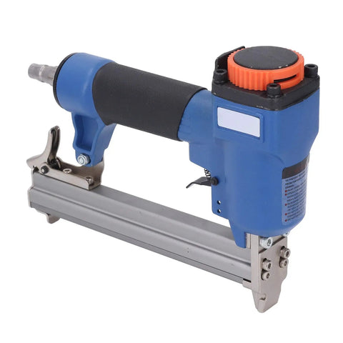 Sleek Lightweight Pneumatic Brad Nailer Badass Aluminum Build Zero Jam Design Hella Comfy Grip Smooth Shooting Mechanics ideal for carpentry
