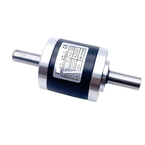 Pro Grade 42mm Planetary Gearbox Speed Increaser Reducer with Double Shaft Steel Gear for CNC and Robotics PLS42 Model