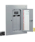 Homeline 100 Amp 20 Space 40 Circuit Indoor Main Plug On Neutral Breaker Load Center Value Pack with Cafi Breakers