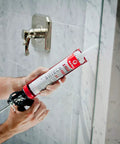 Applying Silicone Shield Kitchen And Bath Sealant No Sweat Quick Cure In One Hour Cures With Moisture Water Resistant 9 Oz Tube