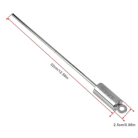 Diving Pointer Stainless Steel Underwater Tickler And Noise Maker With Lanyard For Scuba Diving Measuring Scale Marine Tool