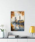 Battersea Power Station Watercolor Print London Wall Art Landscape Canvas Poster For Home Office Dorm Decor 12x18 Inch Unframed Or Framed Options High Resolution Artwork Gift