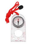 Lightweight Acrylic Backpacking Compass For Hiking And Outdoor Adventures Real Deal Navigation Tool with adjustable lanyard