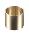 Brass Sleeve Bearing For Two Inch Bore With Two And A Quarter Inch Outer Diameter And Two Inch Length, Self Lubricating Oilless Bushing
