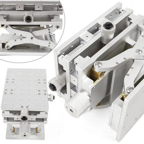 Portable Three Axis 3D Marking Table With Lifting Platform For Precise Laser Marking And Micro Translation Optical Lab