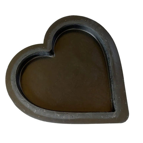 Heart Shaped Stepping Stone Mold For Concrete Cement DIY Walkway Stones Garden Decor Reusable Plastic Paintable and Durable
