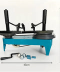Centripetal Force Demonstrator Hands On Teaching Aid For Circular Motion Lab Gear showing size dimensions of 46cm by 34cm