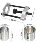 Heavy Duty Rear Axle Bushing Tool For Mondeo Focus Mk4 And Volvo Xc70 With Smooth Snap Fastener Locking Mechanism And Portable Handle For Easy Garage Or Roadside Auto Repair Jobs That Make Life Super Chill, 205mm