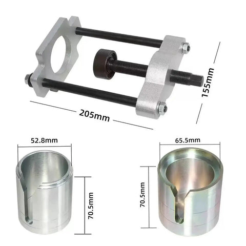 Heavy Duty Rear Axle Bushing Tool For Mondeo Focus Mk4 And Volvo Xc70 With Smooth Snap Fastener Locking Mechanism And Portable Handle For Easy Garage Or Roadside Auto Repair Jobs That Make Life Super Chill, 205mm