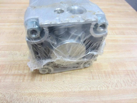 Pneumatic cylinder single unit Ø100/125 mm, part 0 822 355 714 / 0822355714 replacement actuator, max 10 bar, sealed packaging view