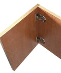 EVTSCAN 35mm concealed hinge drilling jig, door locator, mounted between two wood panels