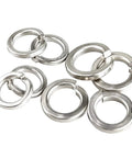 Lock Washers 304 Stainless Steel M1.6 To M30, 5-50 Pcs For Fasteners, Spring Lock Design Prevents Loosening From Vibration