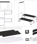 Senior Friendly Bed Step Stool For Adults And Elderly No Fuss Non Slip Stable Height Helper assembly parts