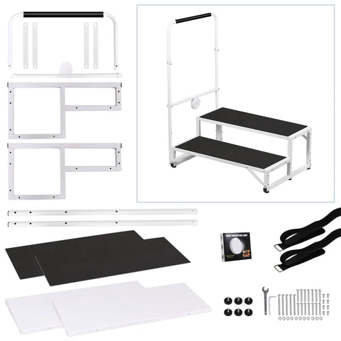 Senior Friendly Bed Step Stool For Adults And Elderly No Fuss Non Slip Stable Height Helper assembly parts