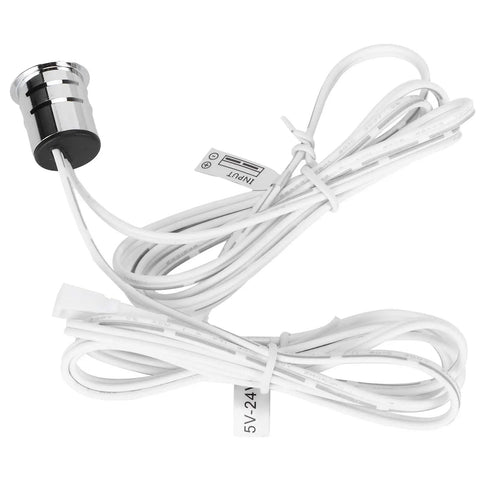 Proximity Sensor Switch For LED Cabinet And Wardrobe Lighting, Infrared Motion Induction with aluminum shell and cables, 5V-24V compatible
