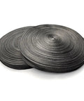 5m High Density Black Braided Carbon Fiber Cable Sleeving For Flexible Wire Management In Electronics Automotive And Industrial Projects