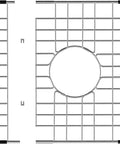 Stainless Steel Kitchen Sink Grid Protector 18 Inch Long By 13.4 Inch Wide With Center Drain Durable Sink Rack Raised Off Bottom
