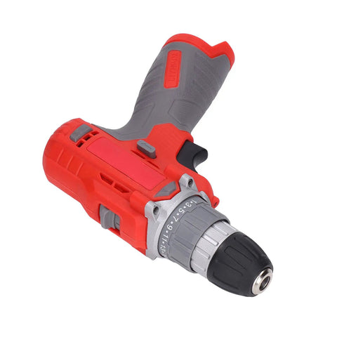 Pro Grade Cordless Drill And Impact Wrench Delivers Powerful 20 To 52 Nm Torque With 25 Adjustable Gears For Any DIY Project Or Home Fix, red and gray design.