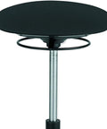 Twixt Active Movement Seating Chair With Dynamic Posture Support, Extended Height, black flexible seat, adjustable ring shown.