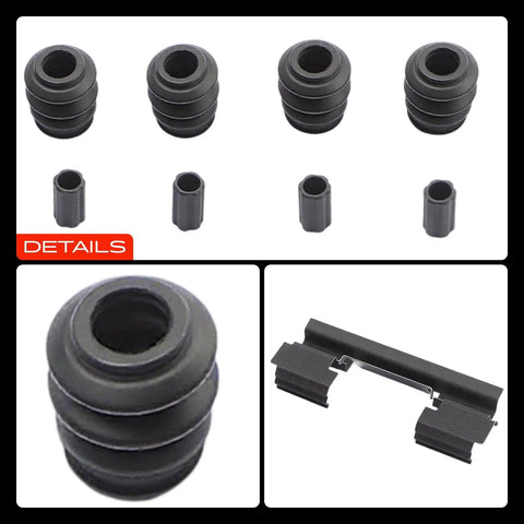 A-Premium Front Disc Brake Hardware Kit For Jeep Commander Grand Cherokee 06-10 H5781Q Smooth Sailing Stopping Power Reliable Ride Make Your Wheels Rock
