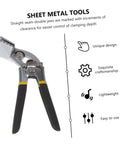 3 Inch Hand Seaming Pliers Manual Metal Bender For Bending Seams And Flattening Sheet Metal With Straight Jaw Design
