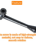 High-strength screw component for Built Tough High Precision Mill Vise 4x4 1/8 Inch with anti-deformation feature