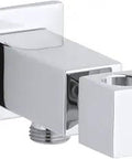 Loure WM Handshower Holder And Supply For Contemporary Bathrooms, Wall Mount Accessory, Polished Chrome Shower Bracket