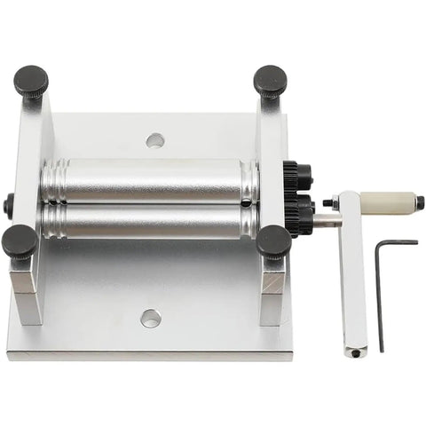 No Hassle Manual Rolling Machine For Snappy Metal Bends Adjustable Rollers Compact Diy Hand Crank Tube Bender Solid Bet For Garage Projects Model Rail Builds And Crafts