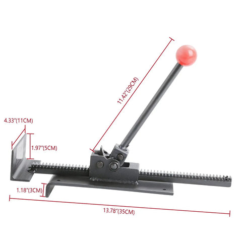 Hardwood Flooring Jack Positioning Tool For Easy Installations And Tight Fits Pull Or Push Floorboards Showing Measurements