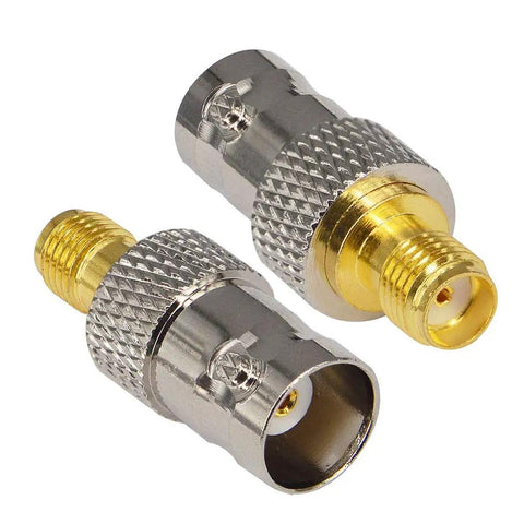 Dope SMA Female To BNC Female Adapter 2-Pack for Baofeng UV-5R UV-82 BF-F8HP Quansheng UV-K5 UV-K6 Yaesu Kenwood Wouxun