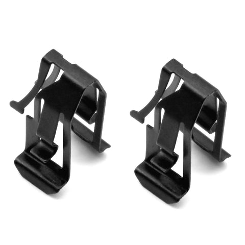 Sun Visor Clip Retainer Brackets Kit Two Pack For Toyota Crown Reiz Prado RAV4 Camry Interior Right And Left Roof Sun Shield Fix Buckle Replacement Set Direct Replacement For Damaged Clips Durable Aluminum Construction Heat Resistant And Easy Install