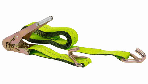 Four Pack 2 Inch Ratchet Straps With Wire Hooks For Flatbed Truck Tie Downs Safety Green Webbing 15 Foot Length Beefy Built Tough Heavy Duty 3,333 Lbs Working Load Limit
