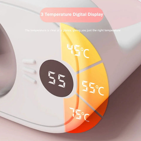 Skip The Lukewarm Vibes Keep Your Morning Brew Sweating Hot On Any Desk With This Smart Electric Coffee Mug Warmer with digital display.