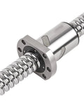 Heavy Duty Cnc Ball Screw Kit With Game Changing Sfuh3210 Ball Nut and fully machined ends, showcasing smooth chrome finish.