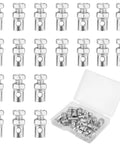 20 Pieces Universal One Eighth Inch Clutch Brake Throttle Cable Ends Go Kart Cable Stops Locks Repair Kit For Bicycle Motorcycles Scooters
