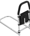 Bed Rails With Storage Bag And Assist Handle Grab For Seniors And Pregnant Folks, Easy Tool Free Assembly, slip foam grips, sturdy frame