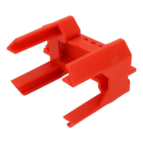 Heavy Duty Ball Valve Lockout Built Legit Industrial Grade To Secure Pipes Fast Featuring Smooth Universal Adjustments Flame Retardant Housing And No Sweat Setup For Total Job Site Safety, red plastic lockout device.