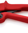 4-Position Crimping Pliers For Non-Insulated Terminals And Connectors, 0.5-10 MM2, AWG 20-7, Lever Transmission Makes Crimping A Breeze