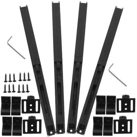 Soft Close Damper 4 Pack For Sliding Barn Doors High Strength Buffer Catch Delivers Ultra Smooth Quiet Operation Noise Free Gliding