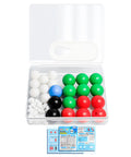 Organic Chemistry Molecular Model Kit Set For Classrooms And Home Study With Color Coded Atom And Bond Models in open box